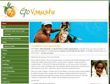 Tablet Screenshot of govanuatu.com